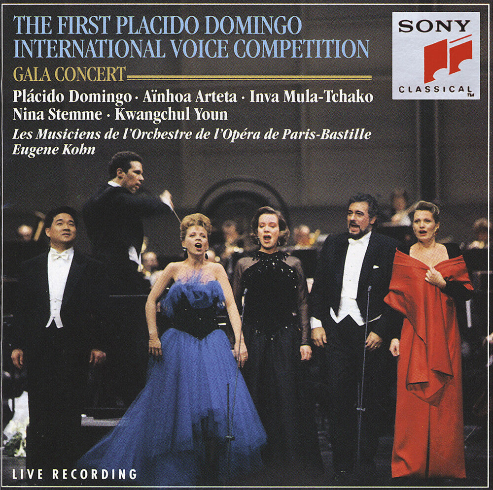 Plácido Domingo - First International Voice Competition [CD]