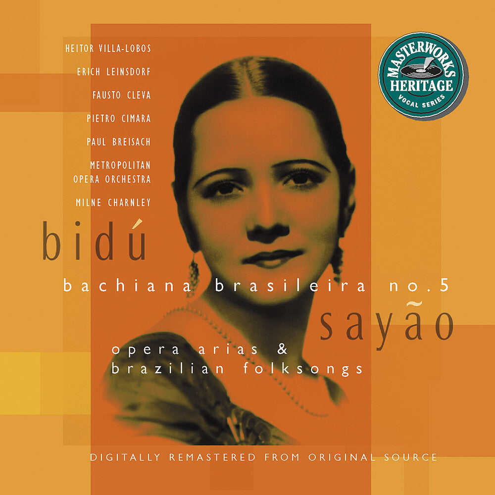 BidÃº SayÃ£o - Opera Arias & Brazilian Folk Songs [CD]