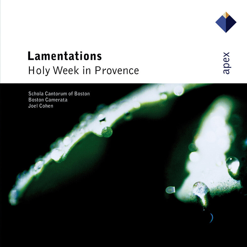 Joel Cohen - Lamentations: Holy Week In Provence [CD]