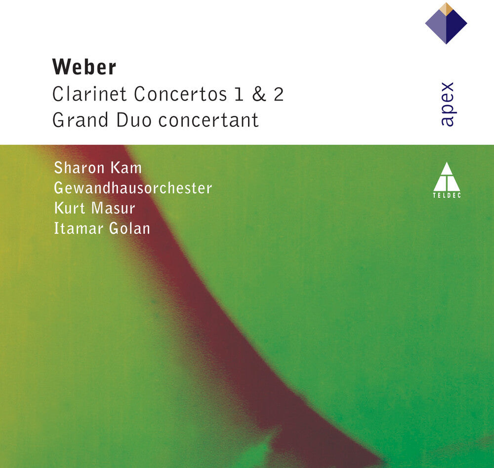 C.M.V. Weber - Clarinet Concertos 1 & 2 / Grand Duo Concertant [CD]