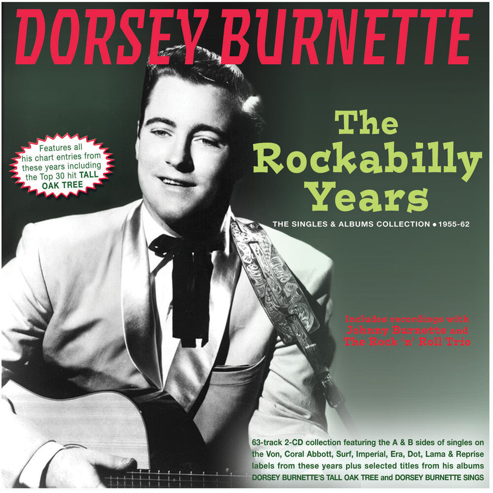 Dorsey Burnette - Rockabilly Years: The Singles & Albums Collection [CD]