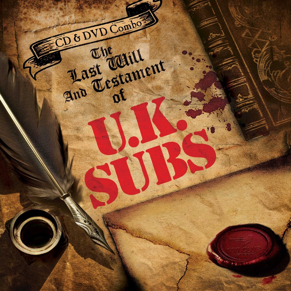 Uk Subs - Last Will & Testament Of Uk Subs (W/Dvd) [CD]