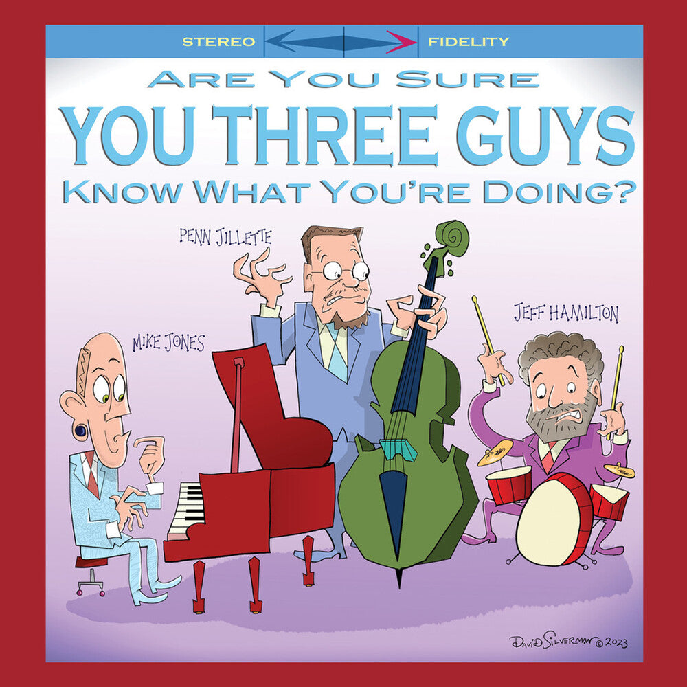 Mike Jones  / Jillette,Penn / Hamilton,Jeff - Are You Sure You Three Guys Know What You're Doing [LP] Vinyl Record