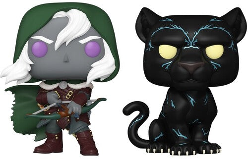 Pop Games D&d - Funko Pop Games D&d S2 Drizzt & Guenhwyvar 2 Pack - Collectibles