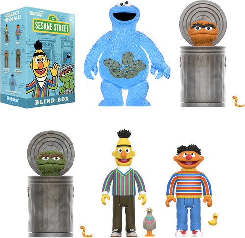 Sesame Street Blind Box - Blind Box Flat (12 Ct.) - Sesame Street Blind Box - Blind Box Flat (12 Ct.) - Collectibles
