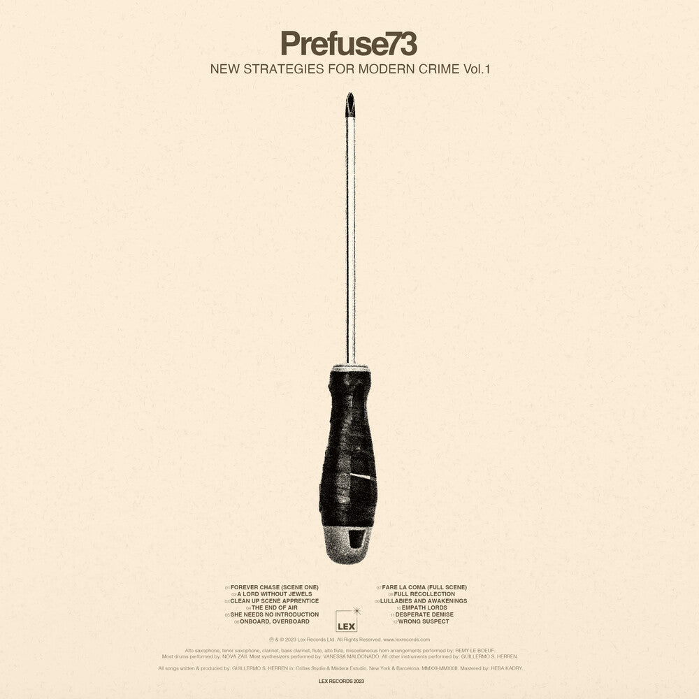 Prefuse 73 - New Strategies For Modern Crime Vol. 1 [CD]