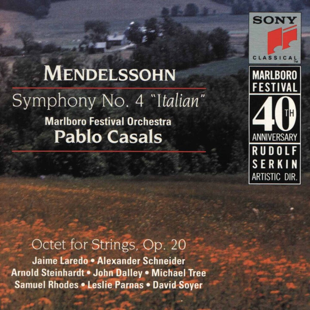 Pablo Casals - Symphony No 4 Octet For String [CD]