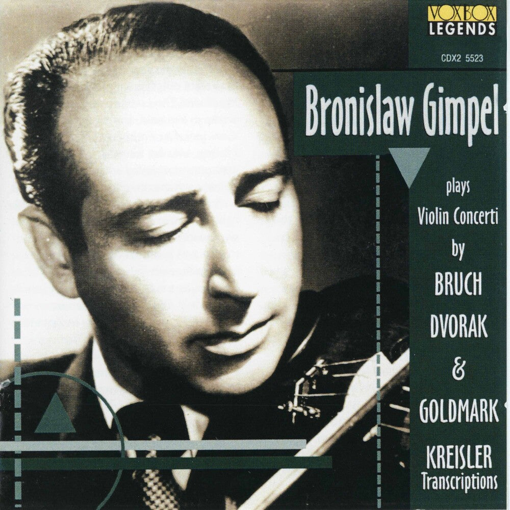 Gimpel / Bruch / Cremer / Southwest German Radio - Plays Bruch Kreisler Dvorak [2 CD]
