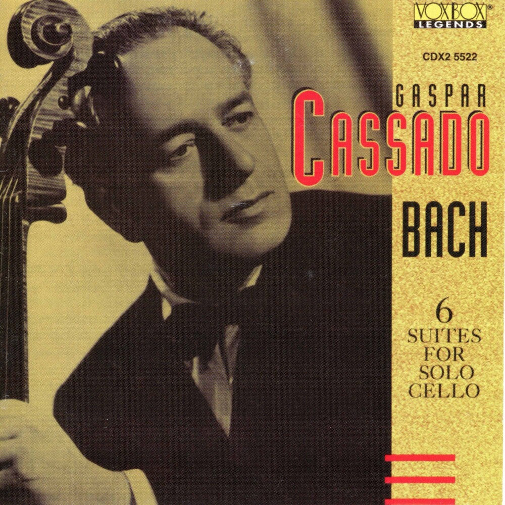 Gaspar Cassadó - Gaspar Cassado Plays Bach Cello Suites [2 CD]