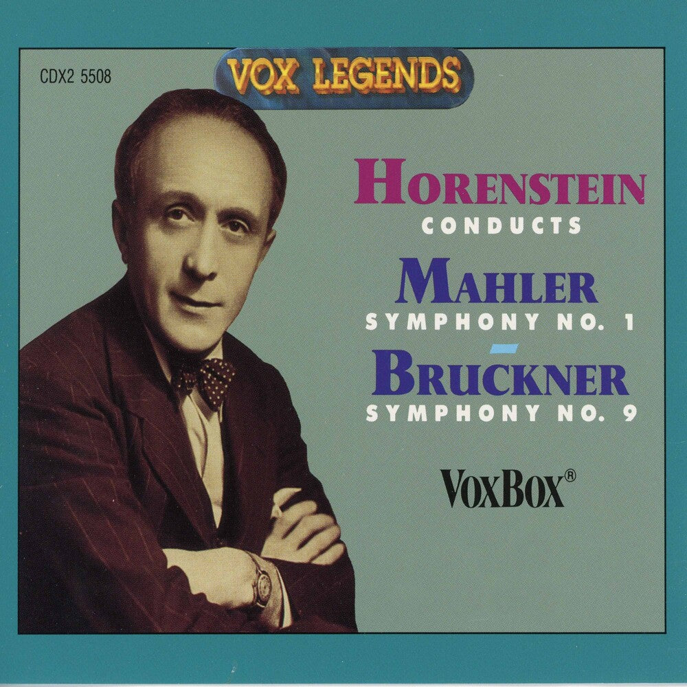 Jascha Horenstein - Horenstein Conducts Mahler Symphony No. 1 & Bruckner Symphony No. 9 [2 CD]