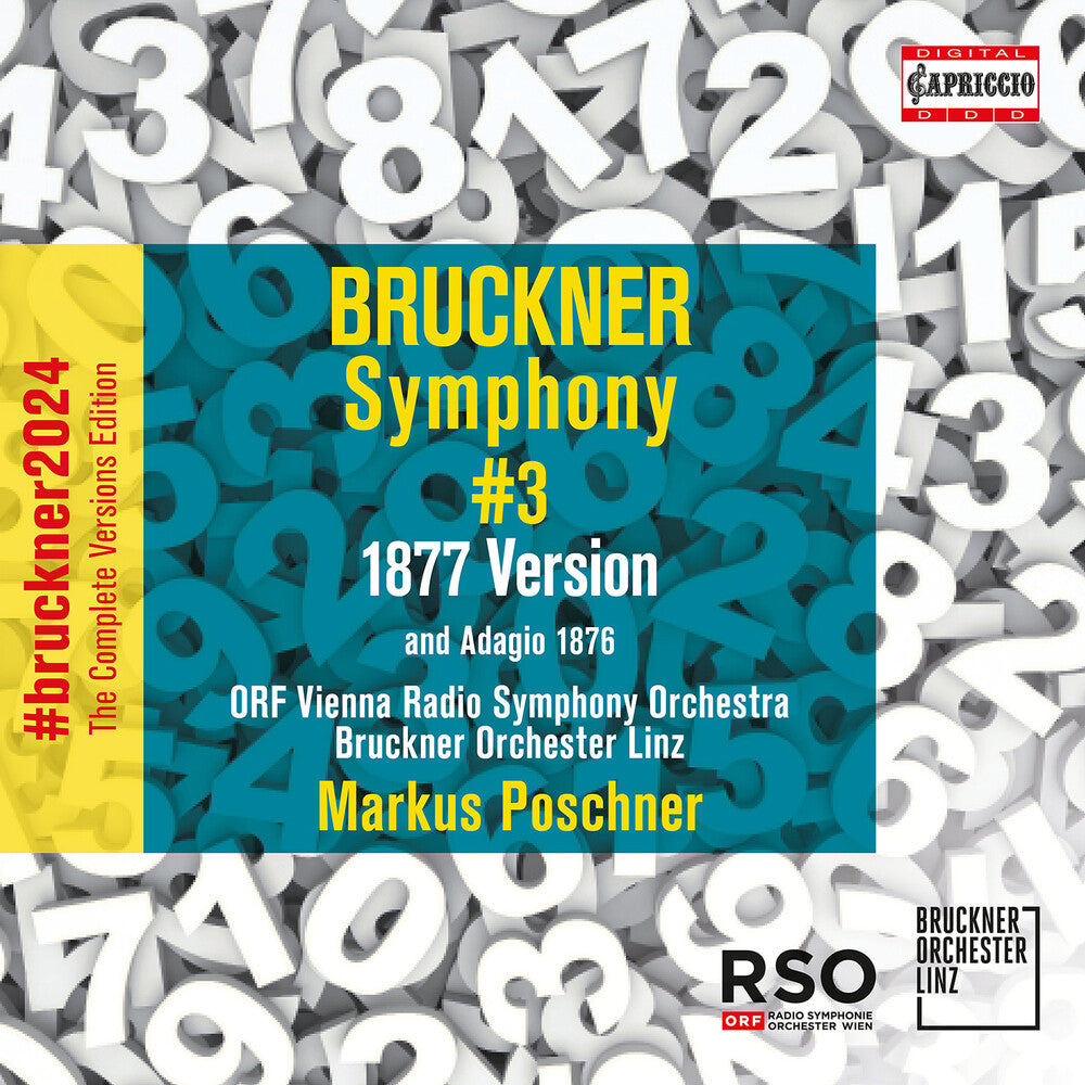 Bruckner / Orf Vienna Radio Symphony Orchestra - Symphony No. 3 (1877) Adagio (1876) [CD]