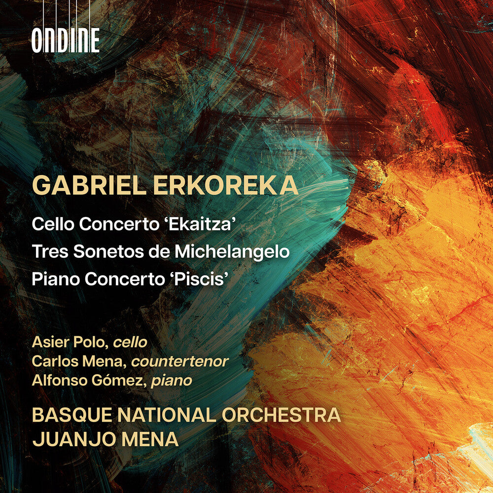 Erkoreka / Mena / Basque National Orchestra - Cello Concerto Tres Sonetos De Michelangelo [CD]