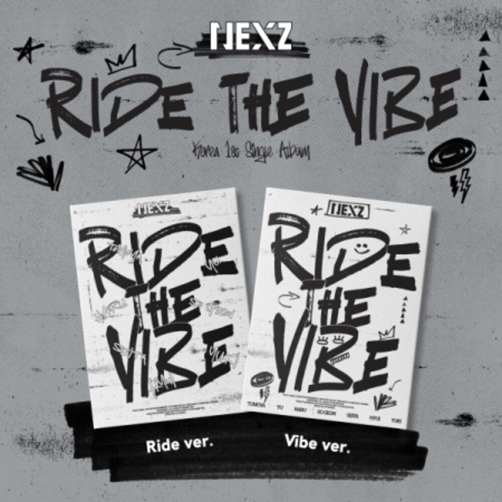 Nexz - Ride The Vibe - incl. Pamphlet, Club Poster, 80pg Photobook, Postcard, 2 Photocards + 4pc Sticker Pack [CD]