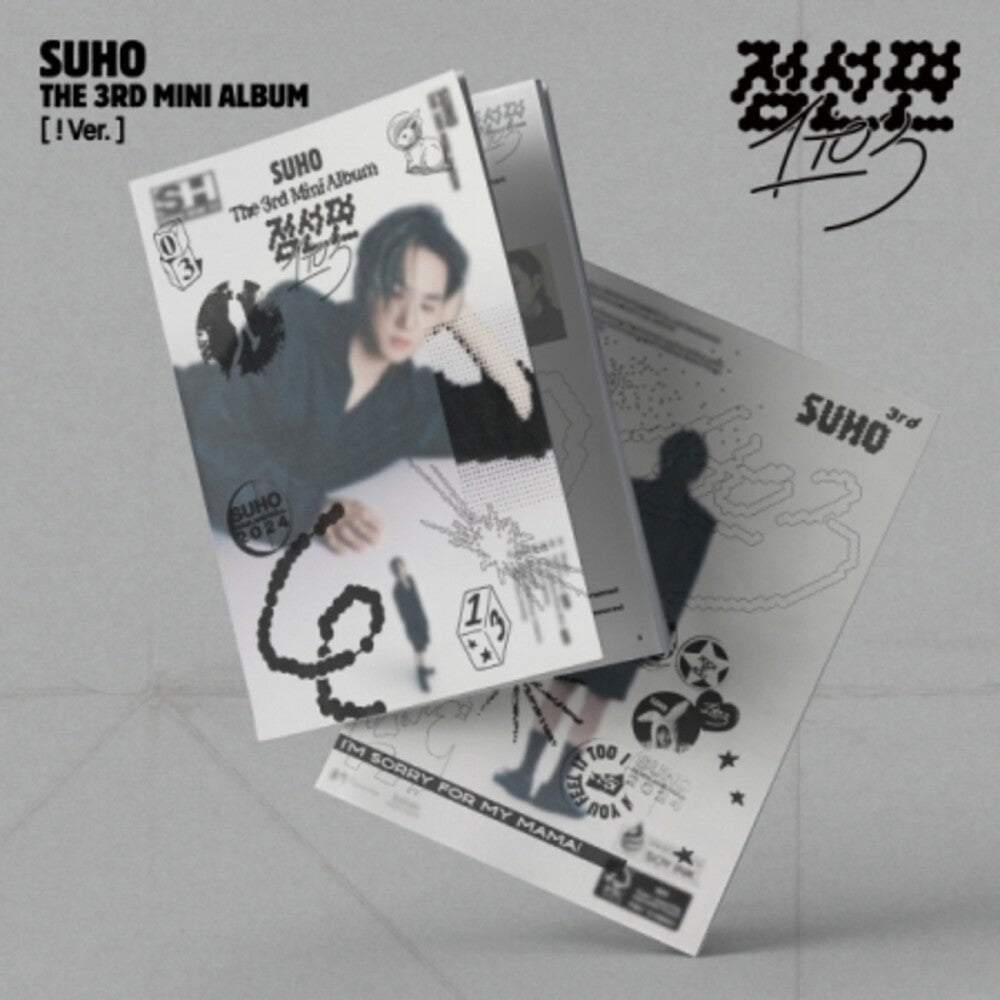 Suho - 1 To 3 - ! Version (Stic) (Pcrd) (Phob) (Phot) [CD]