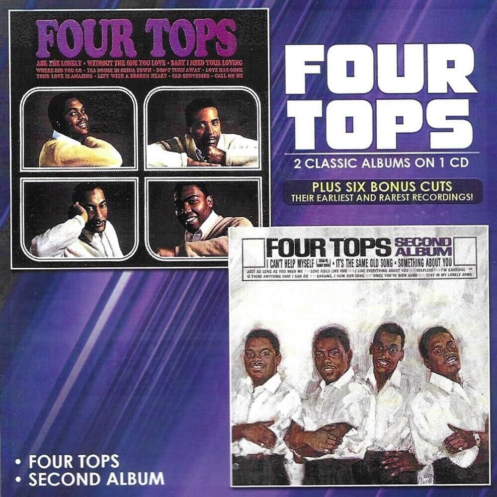 Four Tops - 2 Classic Albums On 1 Cd Plus Six Bonus Cuts [CD]