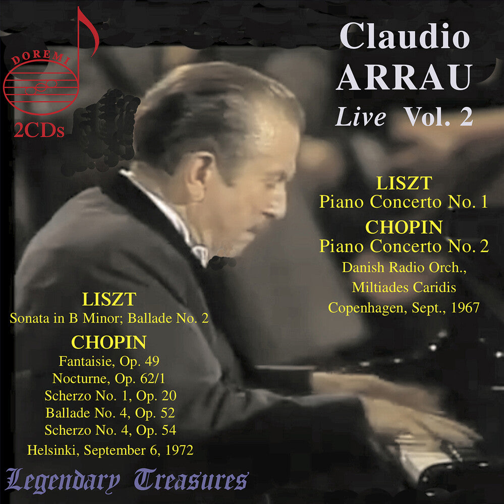 Chopin / Liszt / Danish Radio Orchestra - Claudio Arrau Live, Vol. 2 [CD]
