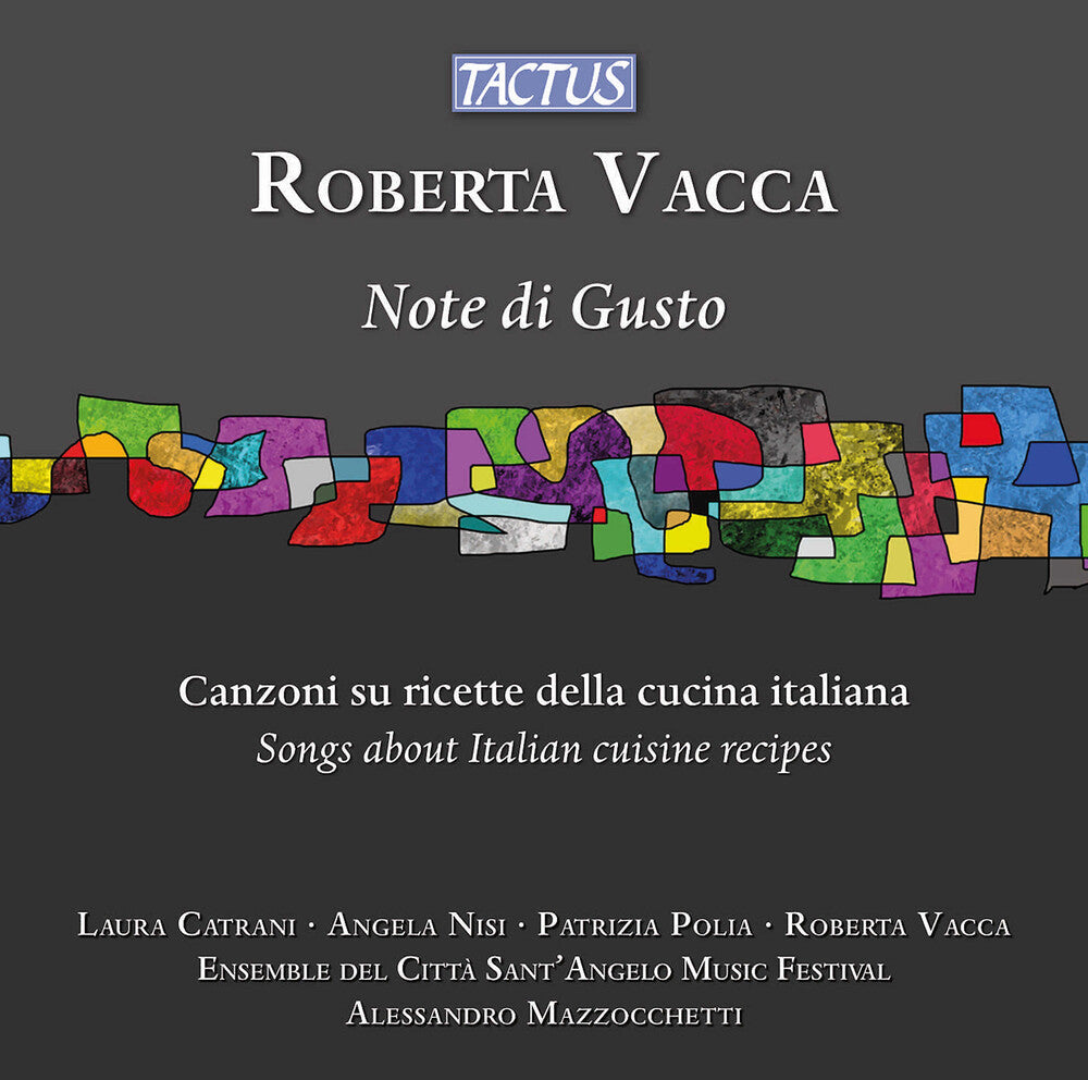 Vacca / Nisi / Catrani - Note Di Gusto - Songs About Italian Cuisine Recipe [CD]