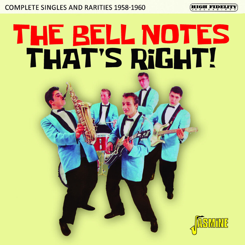 BELL NOTES - That's Right: Complete Singles & Rarities 1958-60 [CD]