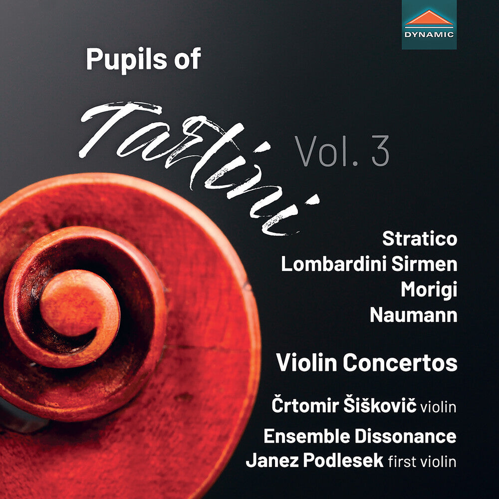 Morigi / Naumann / Podlesek - Pupils Of Tartini, Vol. 3 - Violin Concertos [CD]