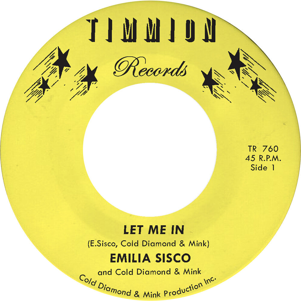 Cold Diamond & Mink / Emelia Sisco - Let Me In [Colored Vinyl]