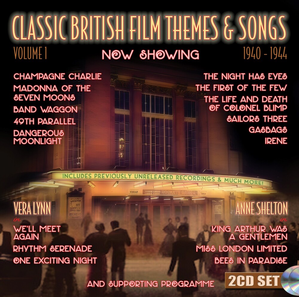 Classic British Film Themes & Songs 1940-1944 / Va - Classic British Film Themes & Songs 1940-1944 / Va [CD]