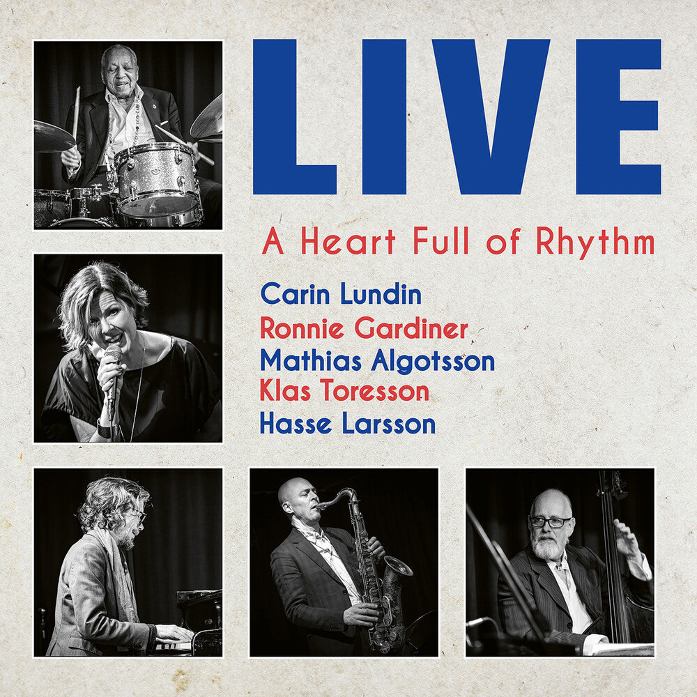 Carin Lundin - Heart Full Of Rythm - Live [CD]
