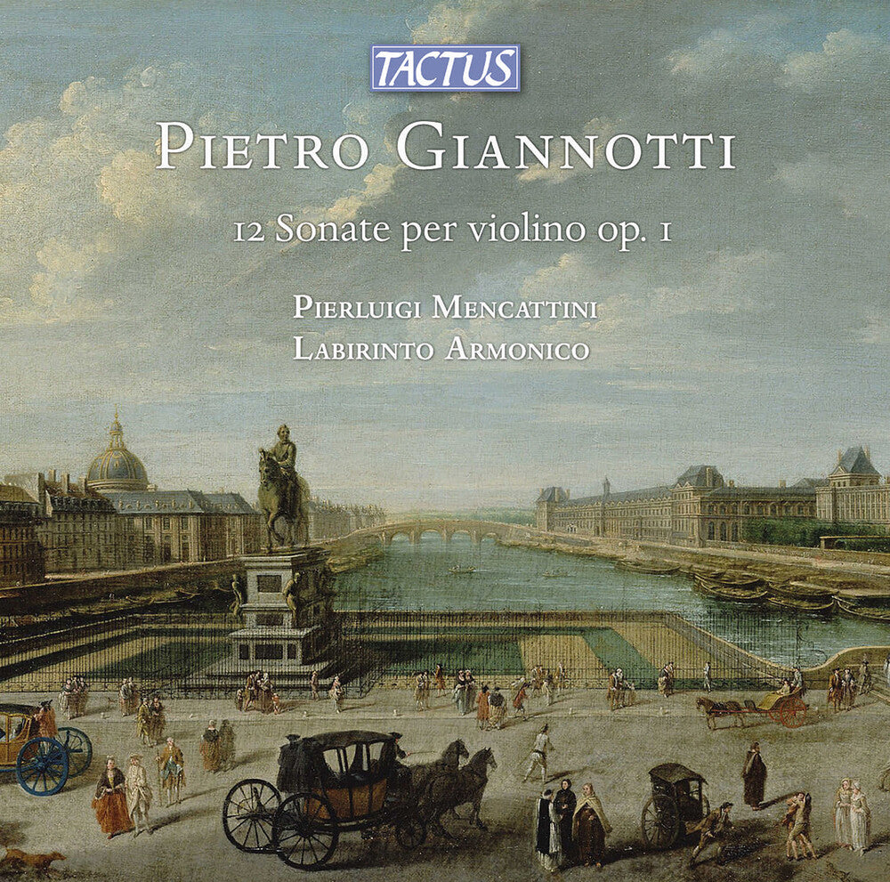 Giannotti / Armonico / Mencattini - 12 Sonate Per Violino Solo, Op. 1 [CD]