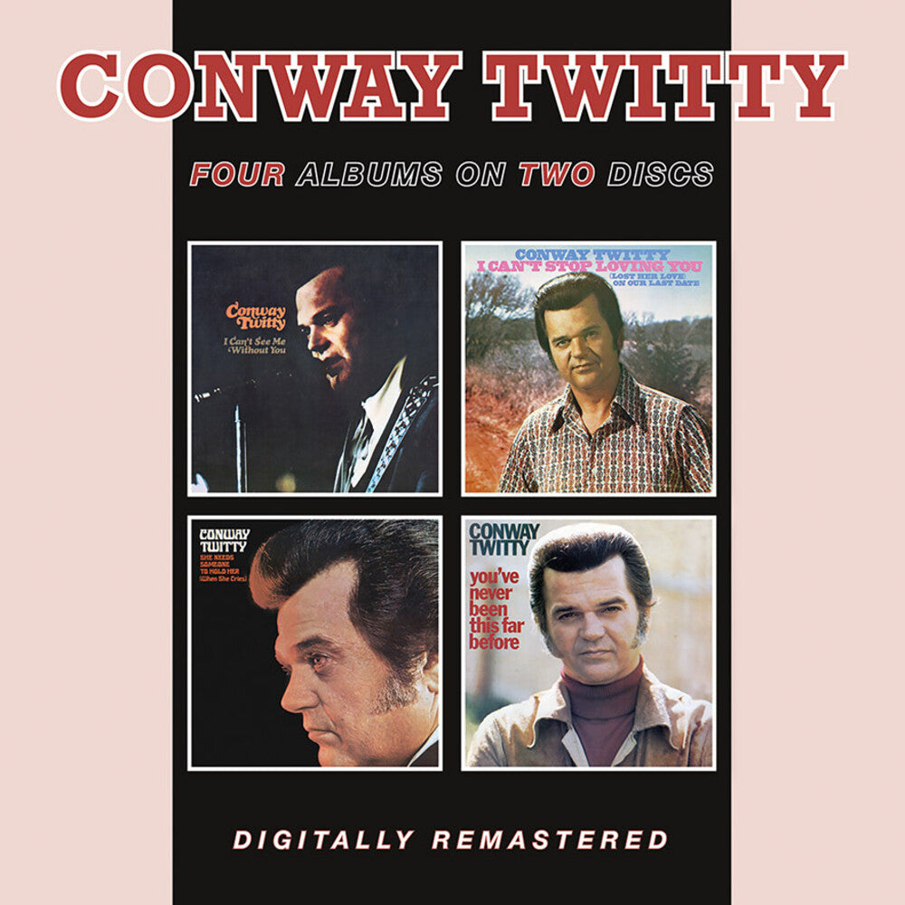 Conway Twitty - I Can't See Me Without You / I Can't Stop Loving [CD]