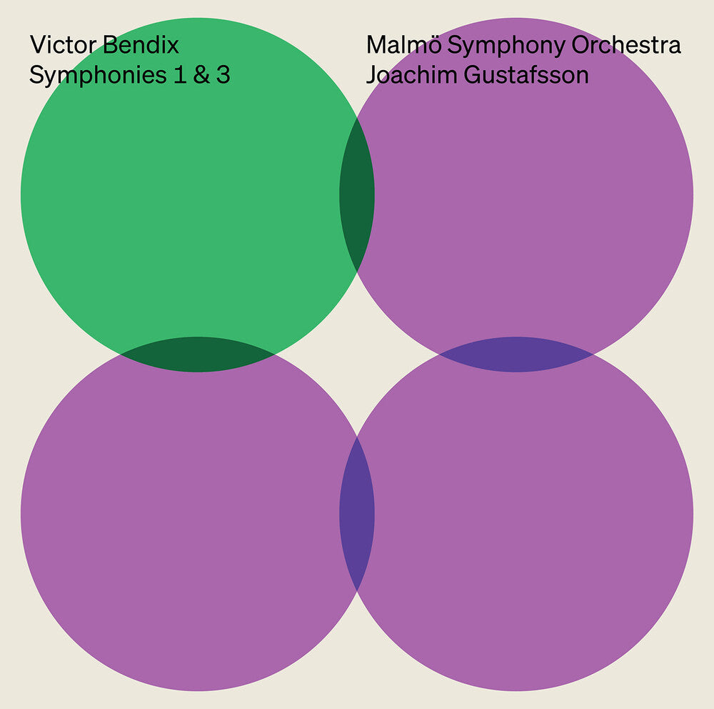 Bendix / Malmo Symphony Orchestra - Symphonies Nos. 1 & 3 [CD]
