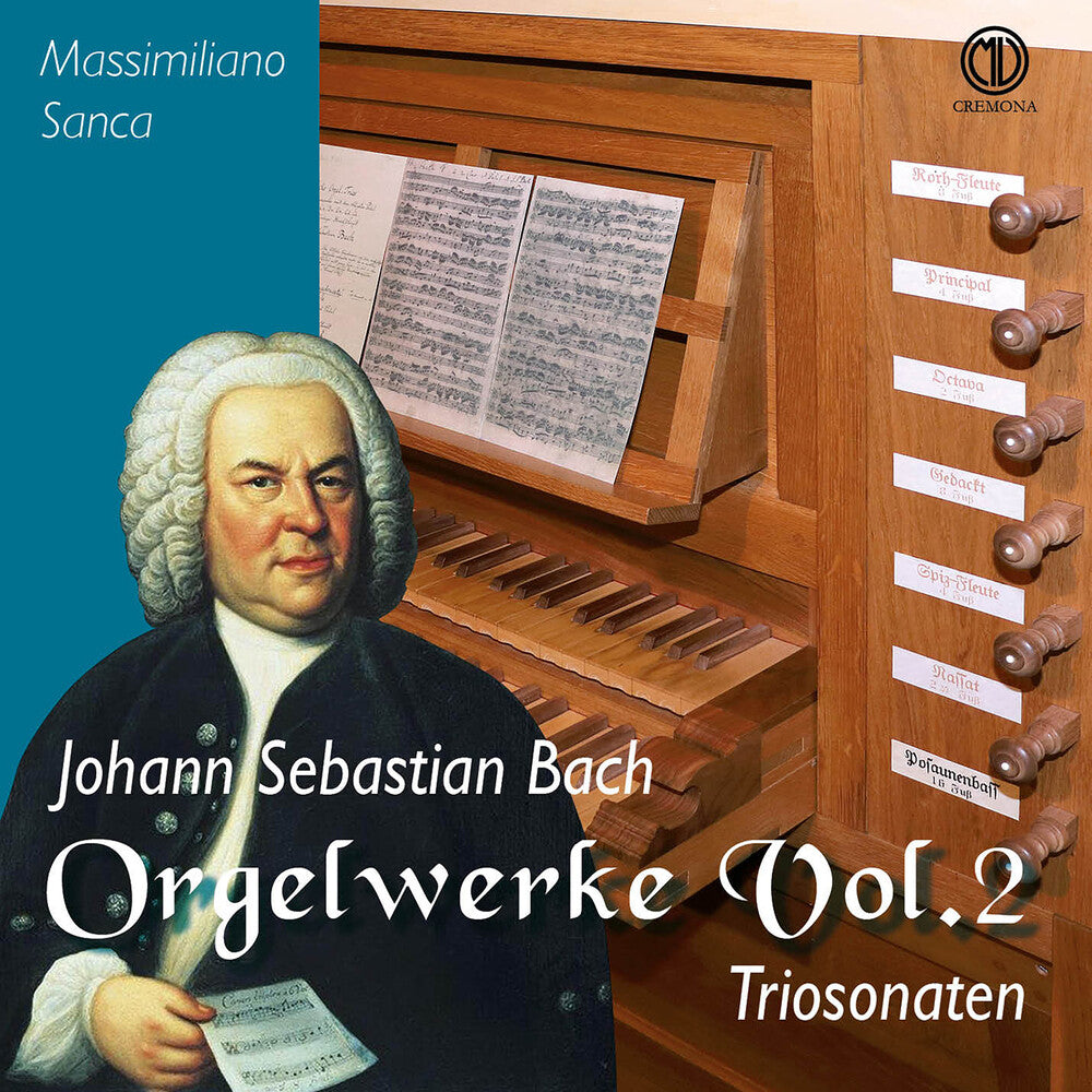 J Bach .S. / Massimiliano Sanca - Orgelwerke Vol. 2 - Triosonaten [CD]