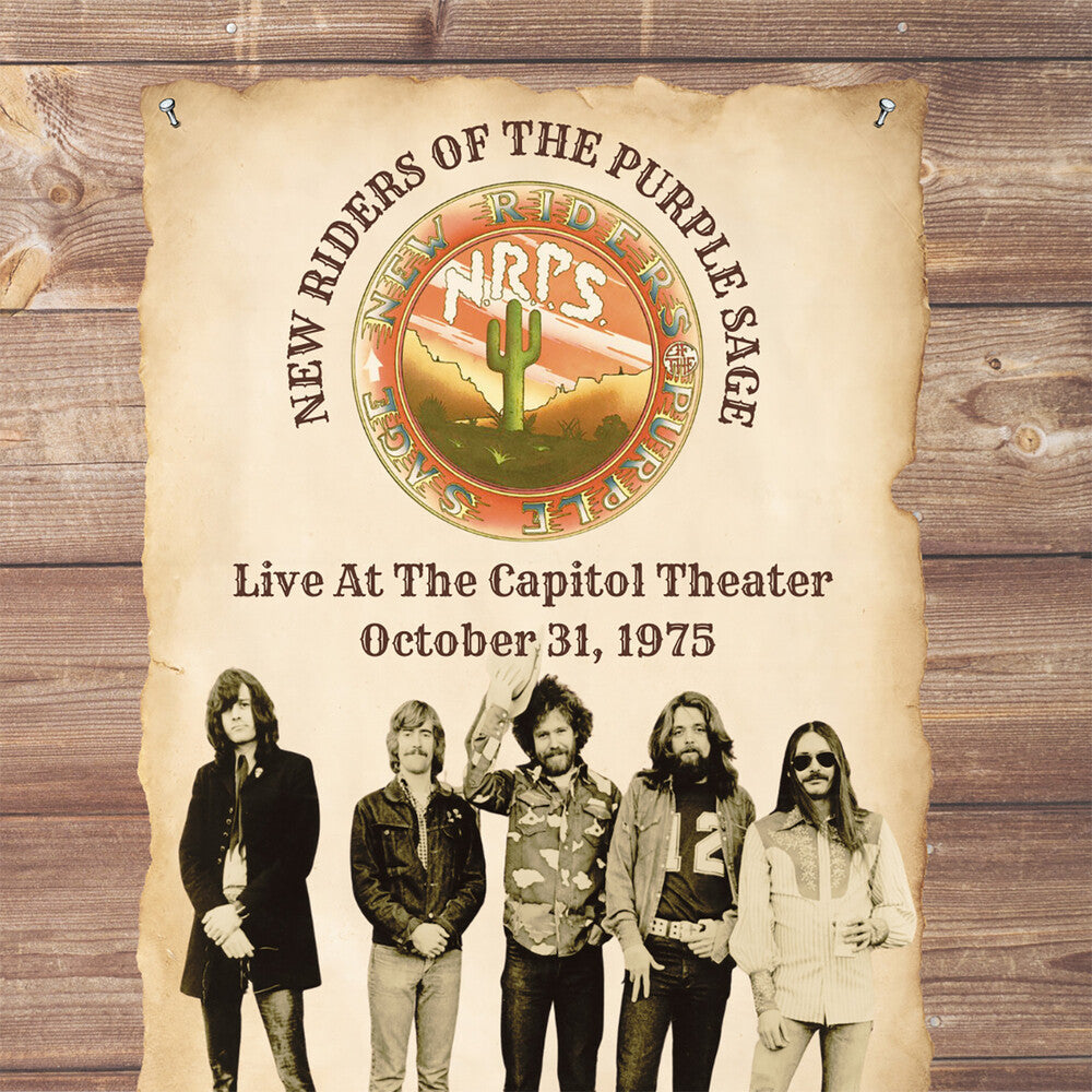 New Riders Of The Purple Sage - Live At The Capitol Theater - October 31 1975 [CD]