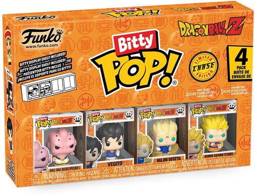 Bitty Pop Dragon Ball Z - Bitty Pop Dragon Ball Z Kid Buu 4 Pack - Collectibles