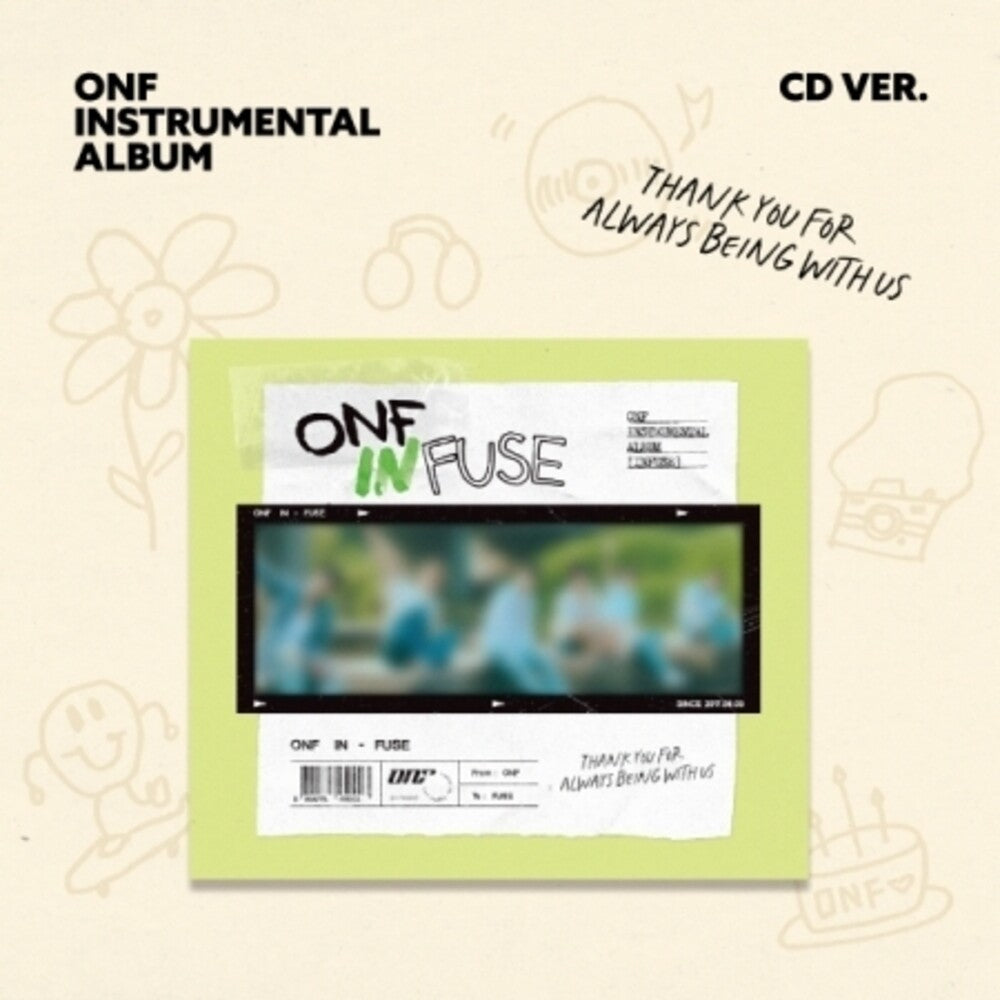 Onf - Infuse - Instrumental Album (Post) (Stic) (Phob) [CD]