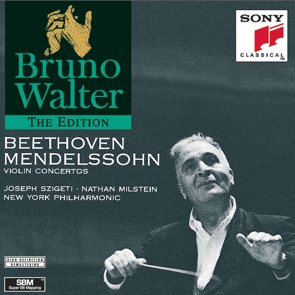 Bruno Walter - Beethoven, Mendelssohn: Violin Concertos [CD]