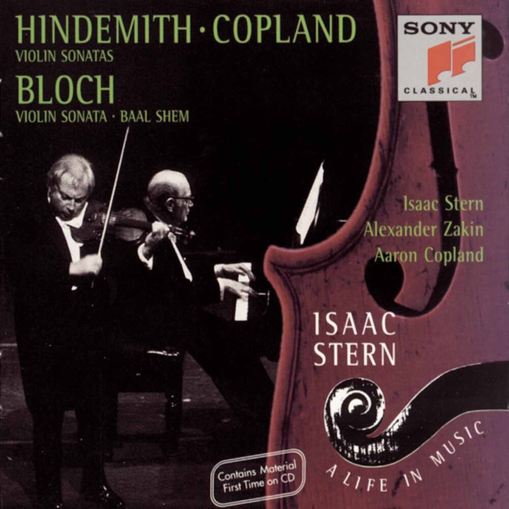 Isaac Stern - Isaac Stern - A Life In Music - Bloch - Hindemith - Copland: Violin Sonatas [CD]