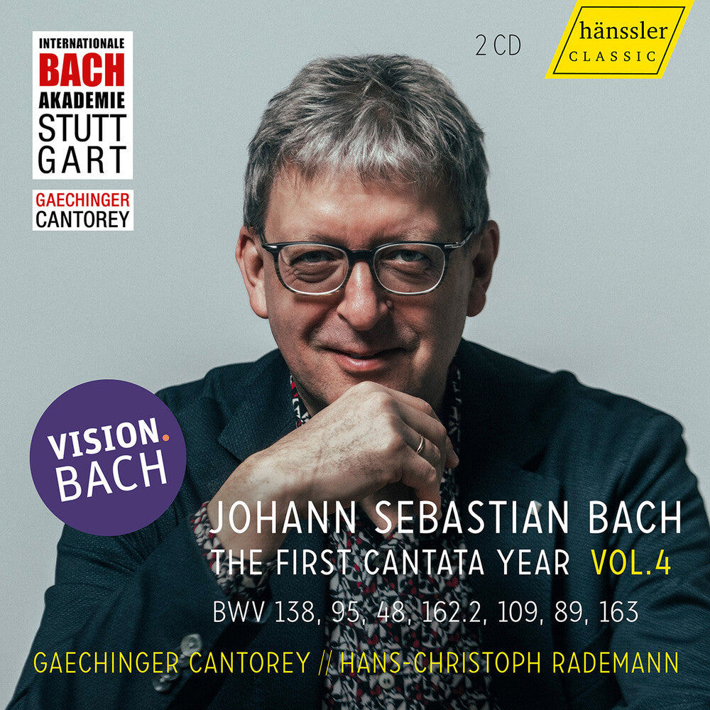 J Bach .S. / Cantorey - Vision Bach Vol. 4 - Bwv 138, 95, 48, 162.2, 109 [CD]