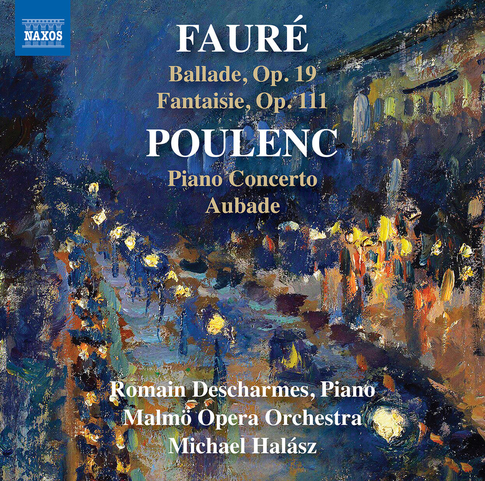 Faure / Poulenc / Halasz - Works For Piano & Orchestra [CD]