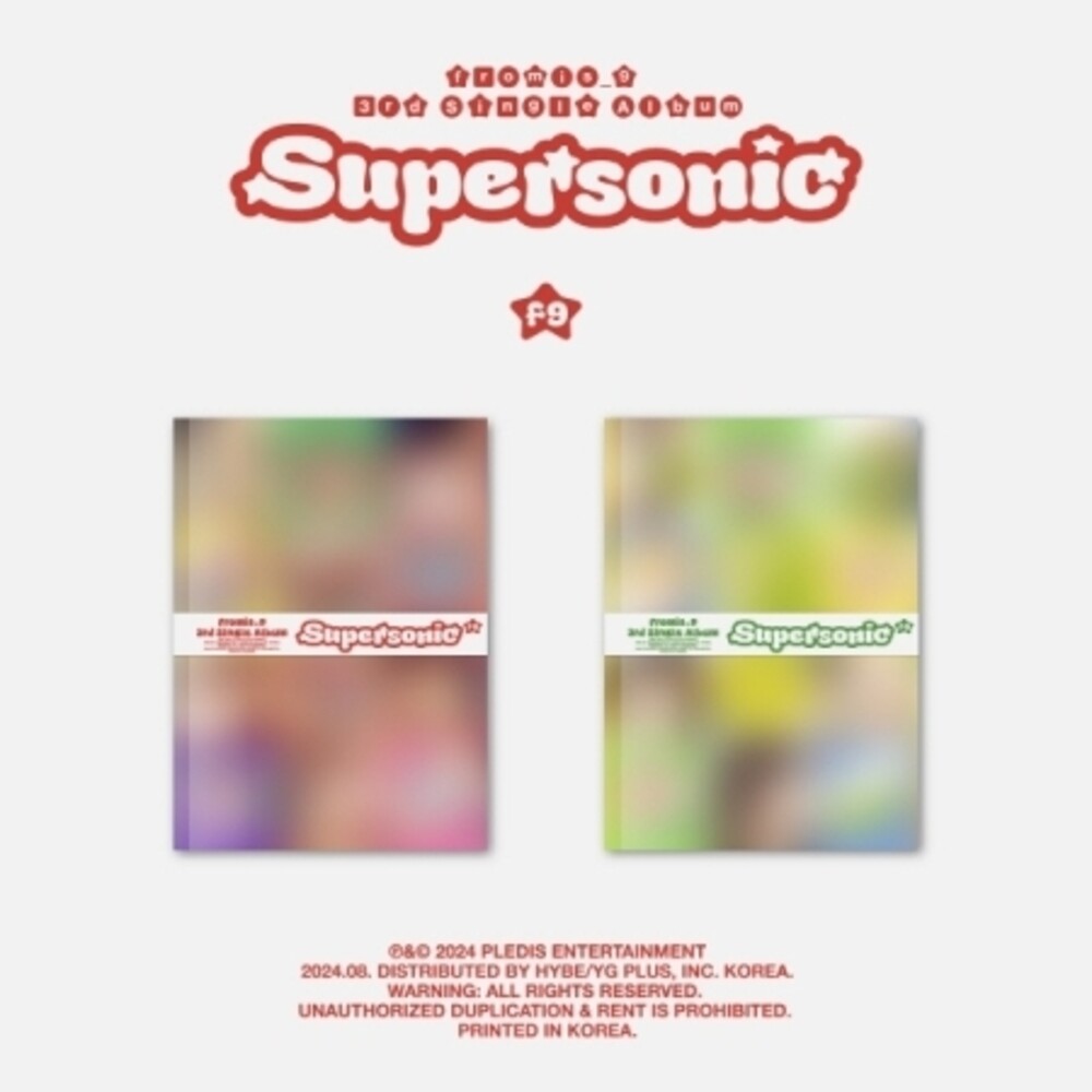 Fromis 9 - Supersonic (Stic) (Phob) (Phot) (Asia) [CD]