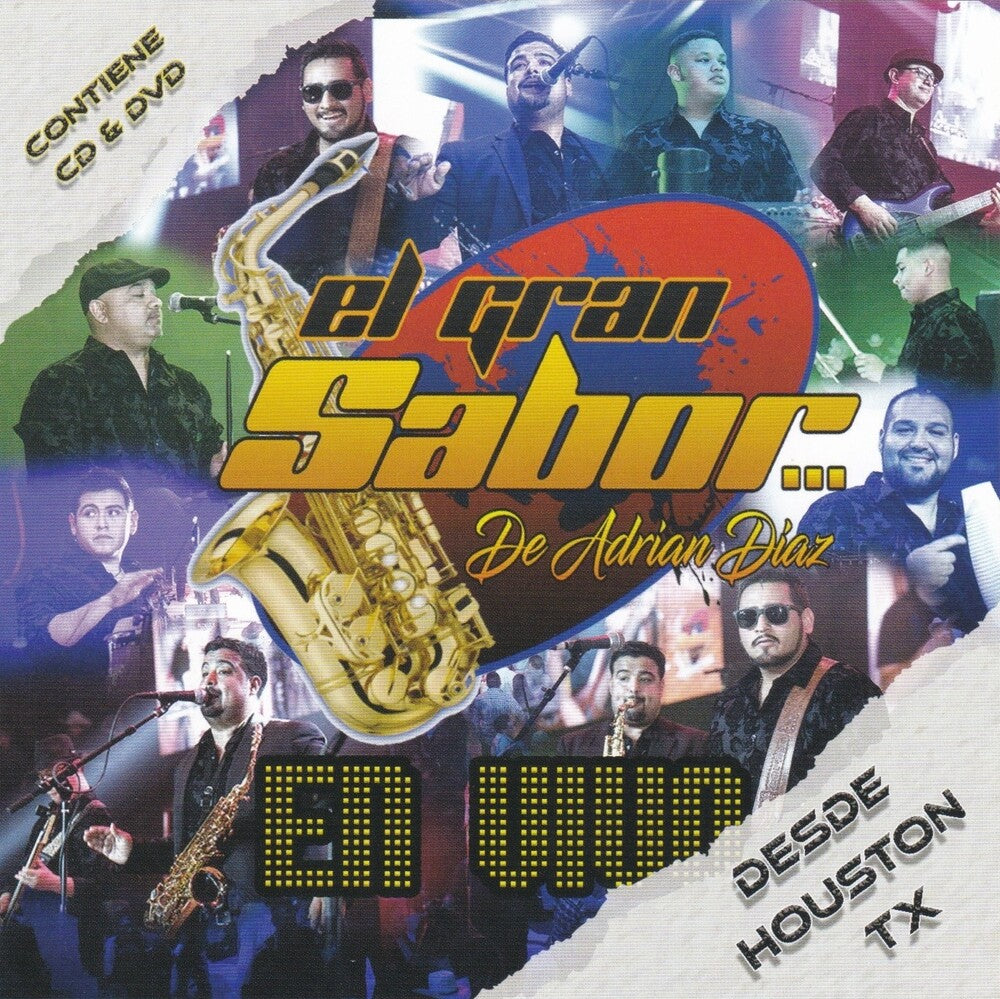 El Gran Sabor De Adrian Diaz - En Vivo Desde Houston [CD]