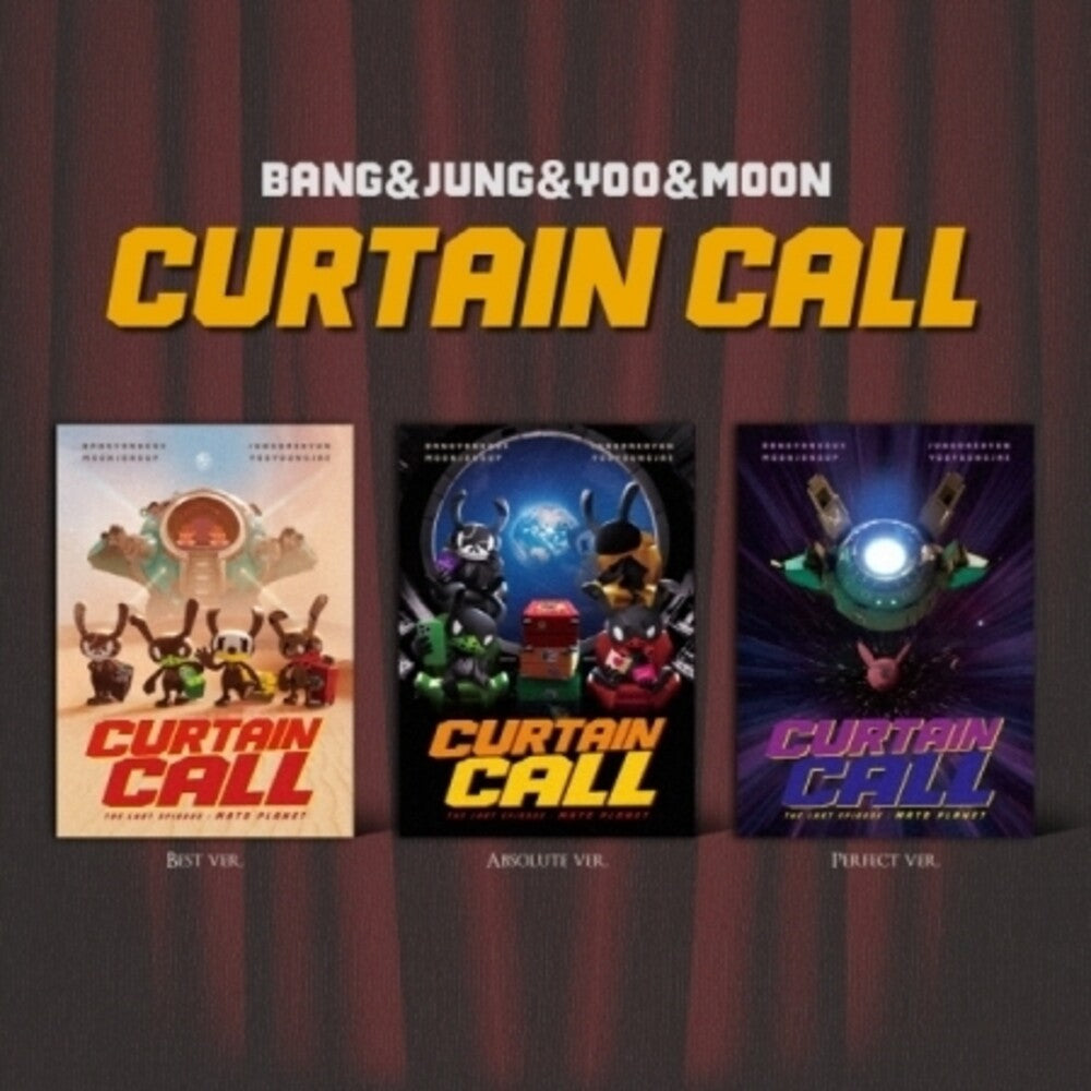 Bang Yongguk / Jung Daehyun / Yoo Youngjae / Moon - Curtain Call - Random Cover (Post) (Stic) (Pcrd) [CD]