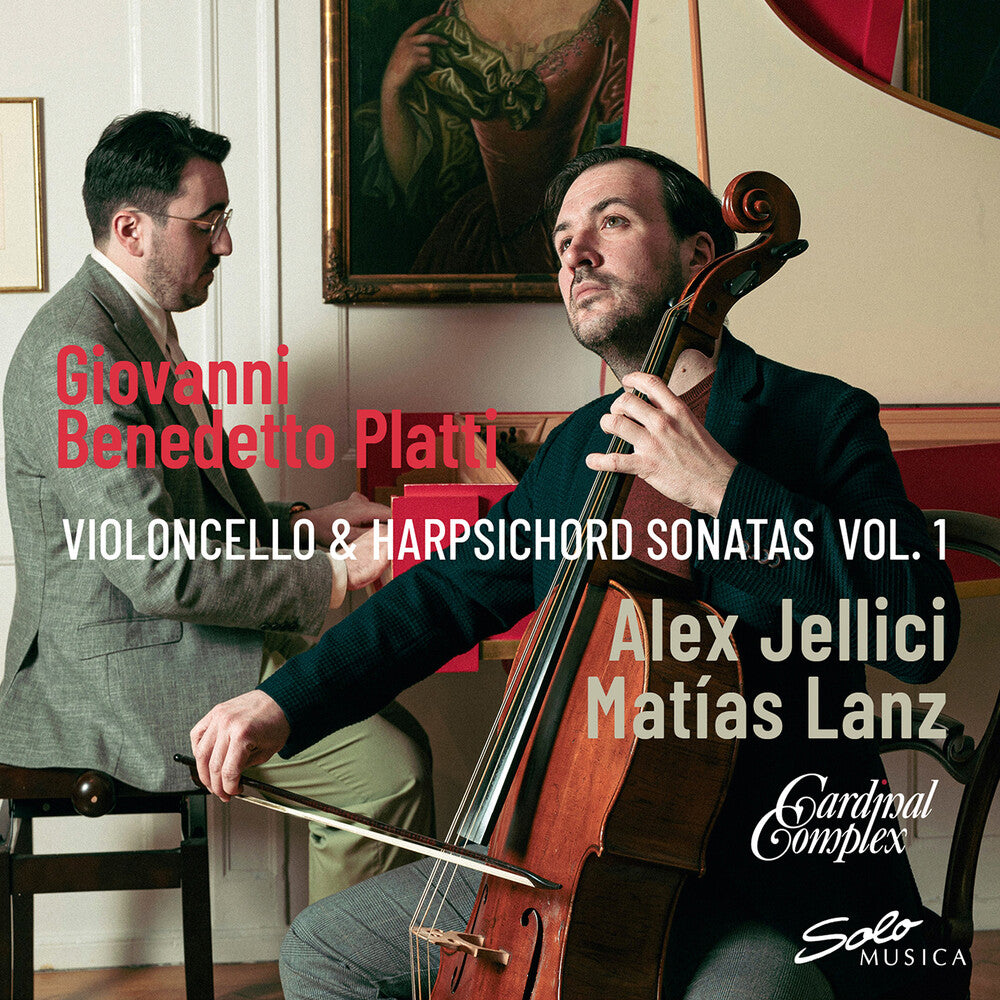 Platti / Lanz / Jellici - Violoncello & Harpsichord Sonatas, Vol. 1 [CD]