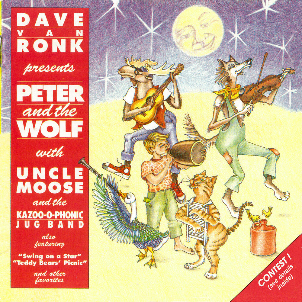 Dave Ronk  Van & Uncle Moose And The Kazoo-O-Phonic - Presents Peter And The Wolf [CD]