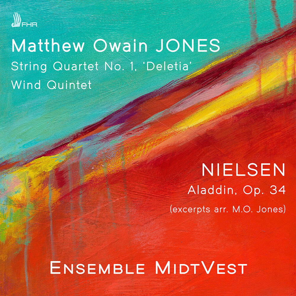 Jones / Nielsen / Ensemble Midtvest - String Quartet No. 1 Wind Quintet Nielsen: Aladdin [CD]