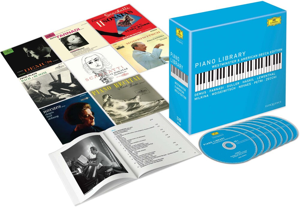 Piano Library: Westminster Edition / Various (Box) - Piano Library: Westminster Edition / Various (Box) [CD]