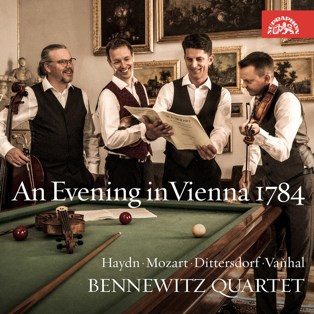 Haydn / Mozart / Bennewitz Quartet - An Evening In Vienna 1784 [CD]