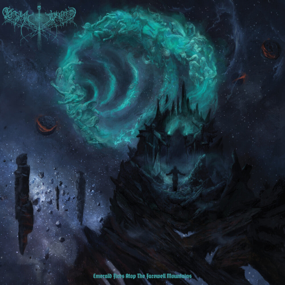 Cosmic Putrefaction - Emerald Fires Atop The Farewell Mountains [LP] Vinyl Record