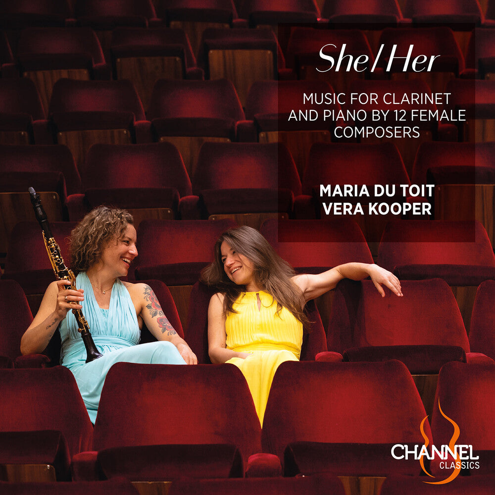 Kooper / Du Toit - She/Her - Music For Clarinet & Piano By 12 Females [CD]