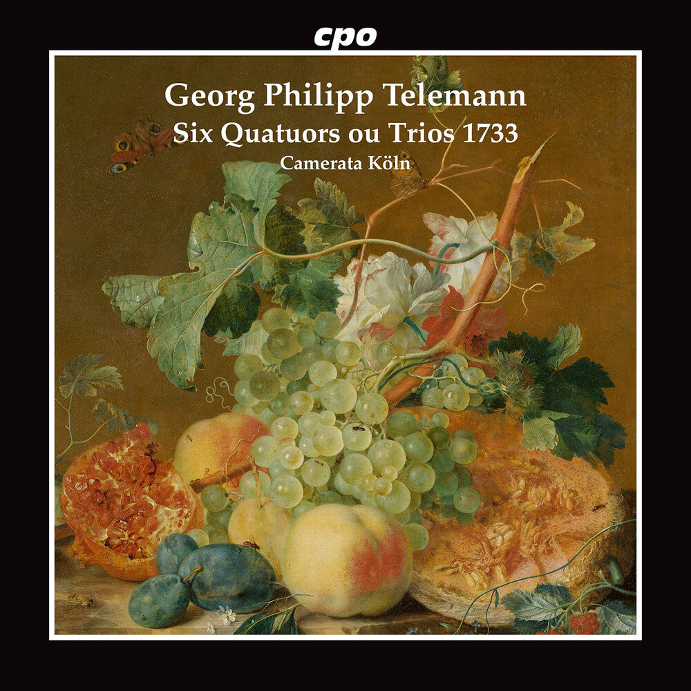 Telemann / Koln - Six Quatuors Ou Trios 1733 [CD]