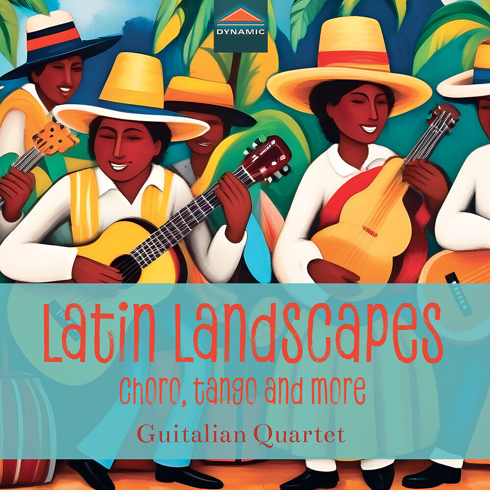 Bandolim / Bardi / Guitalian Quartet - Latin Landscapes - Choro Tango & More [CD]