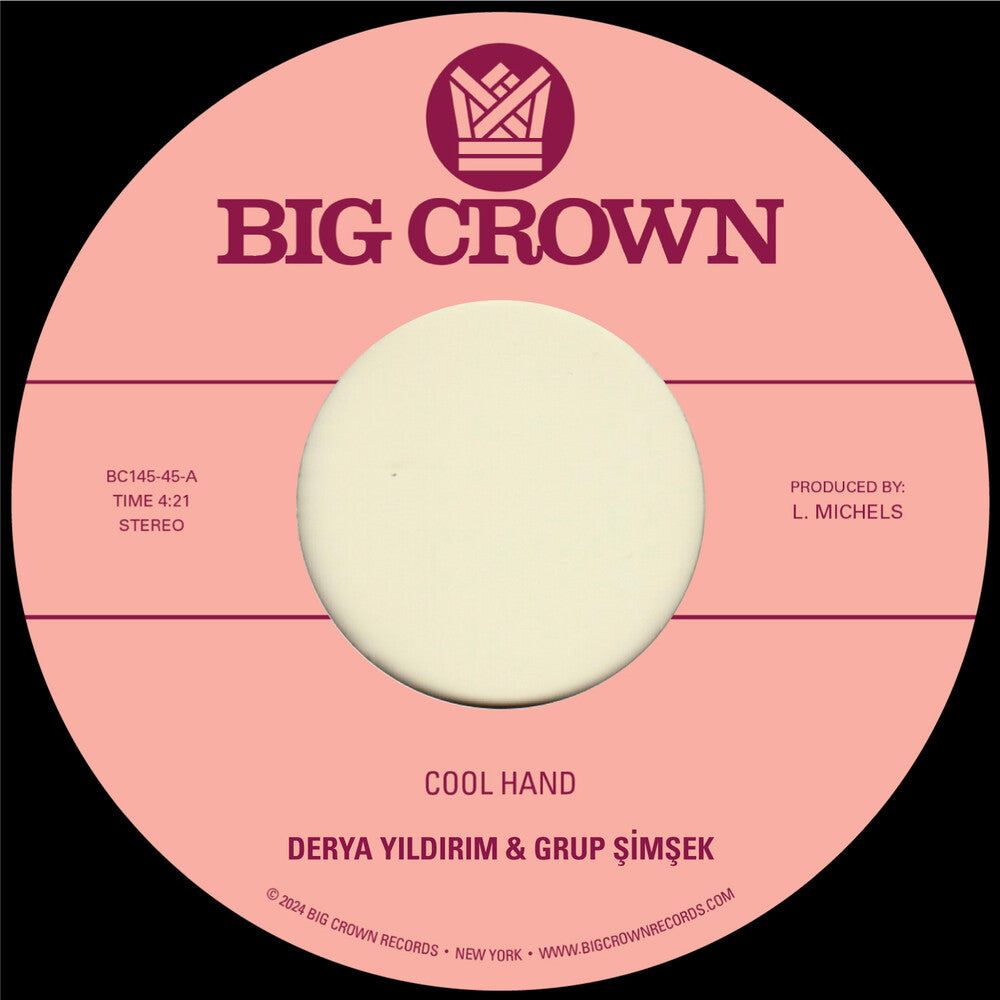 Derya Yildirim - Cool Hand B/W Yakamoz [LP] Vinyl Record